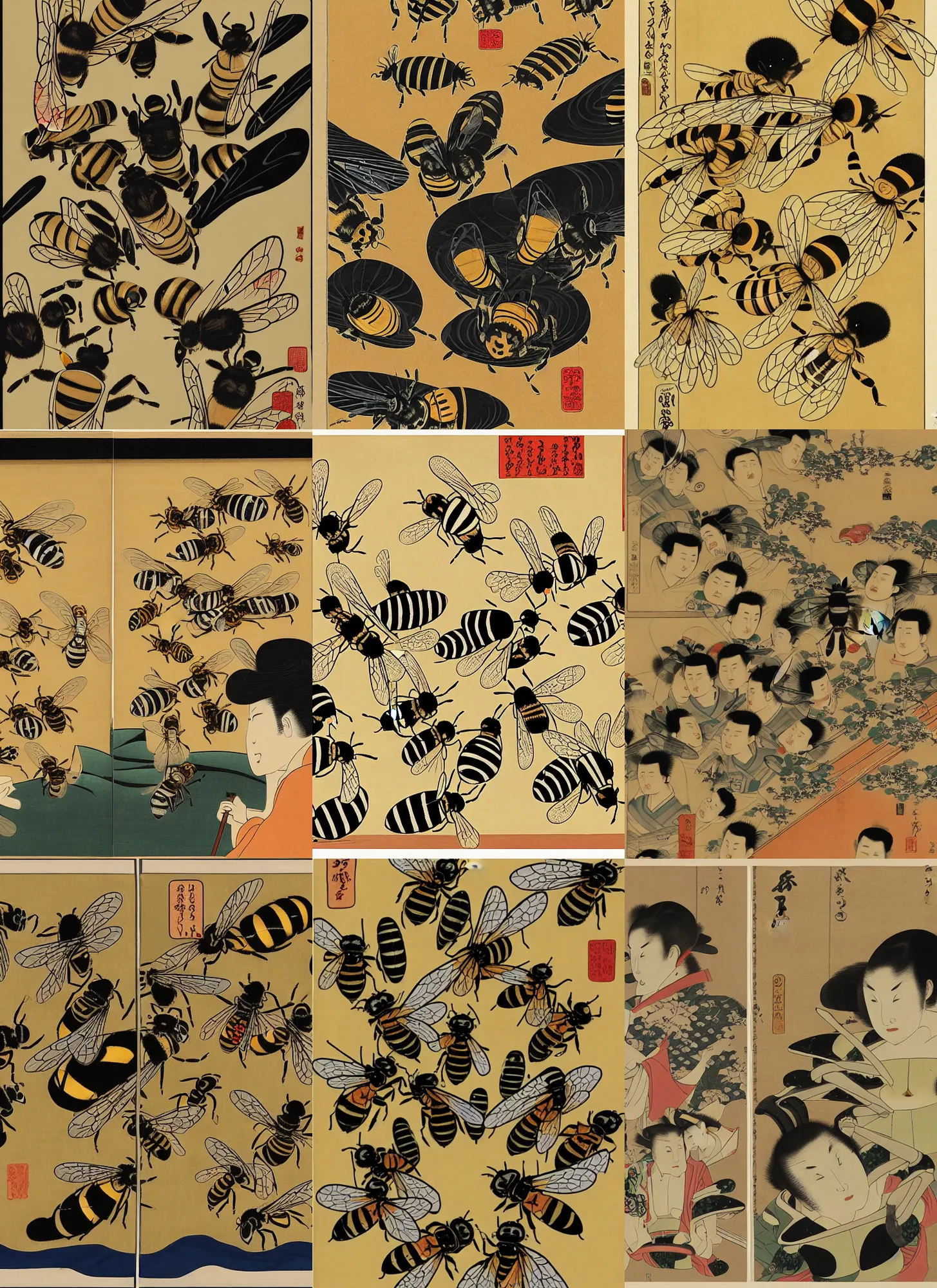 The Entire Bee Movie Ukiyo E Stable Diffusion Openart