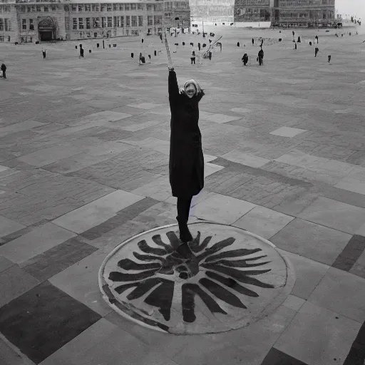 Image similar to epic photo giant kiwi standing on red square