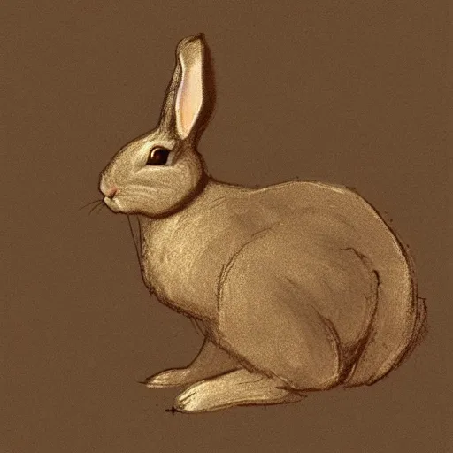 Image similar to rabbit leonardo da vinci study c 1 0. 0