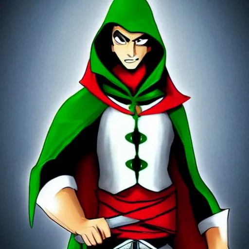 Prompt: ben 1 0 as ezio auditore