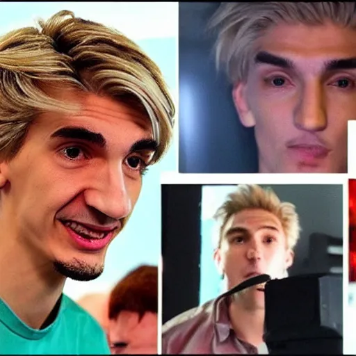 Image similar to xqc, big schnozzer