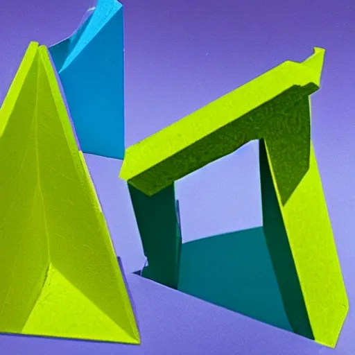 Prompt: an oddly fascinating 3 d geometric figure