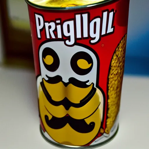 Prompt: can of pringles