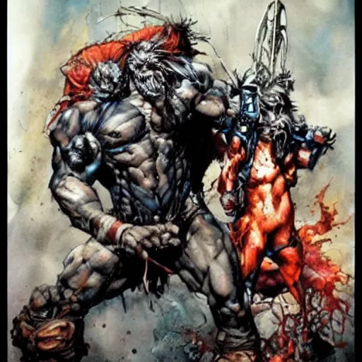 Prompt: by Simon Bisley