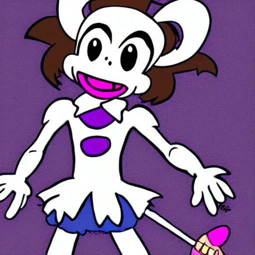 Prompt: Undertale Muffet by Mark Bagley trending on /r/Drawfee