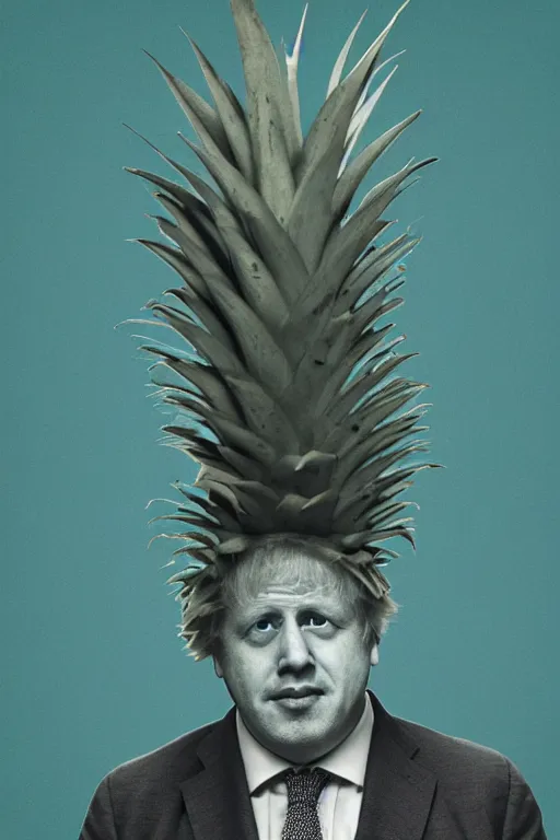 Portrait Of Boris Johnson As A Pineapple | Stable Diffusion | OpenArt