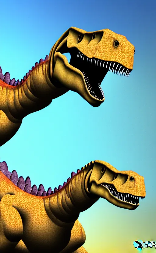 Image similar to dinosaur by greg rutkowsk