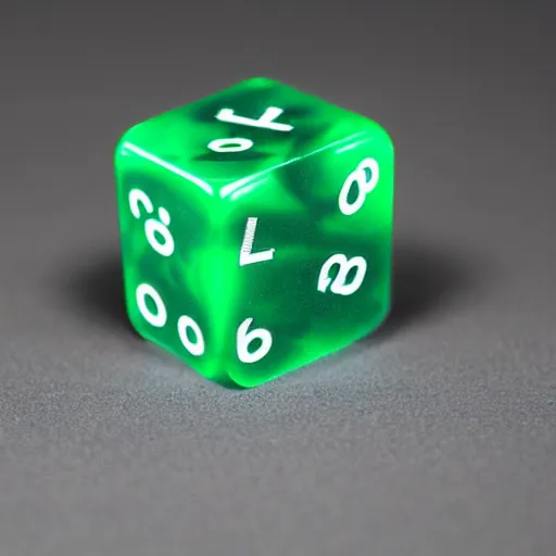 Image similar to d 2 0 dice with nebula inside, realistic photography, high detailed