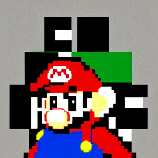 Image similar to mario retro style