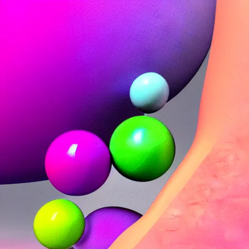 Image similar to A 3d render of pastel colored liquid spheres and lines stick together in a abstract shape. Geometric shaped. render, low angle camera, detailed shading, vray octane, redshift. ray tracing. volumetric lighting. micro details, Hyper detailed, 8K3d, Trending on Artstation. rendered in cinema4d, Hyper realism.