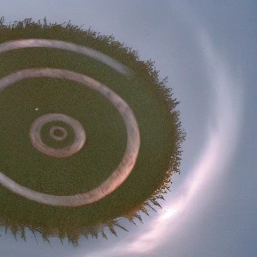 Image similar to Norway spiral UFO, 2009