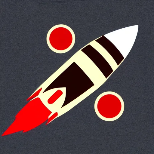 Prompt: a rocket ship in the style of C&C