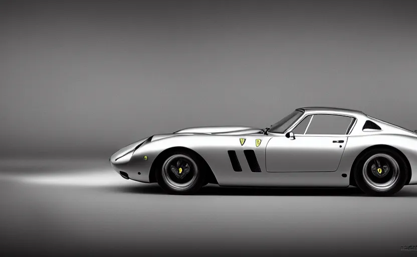 Prompt: “A 2025 Ferrari 250 GTO Concept, studio lighting”