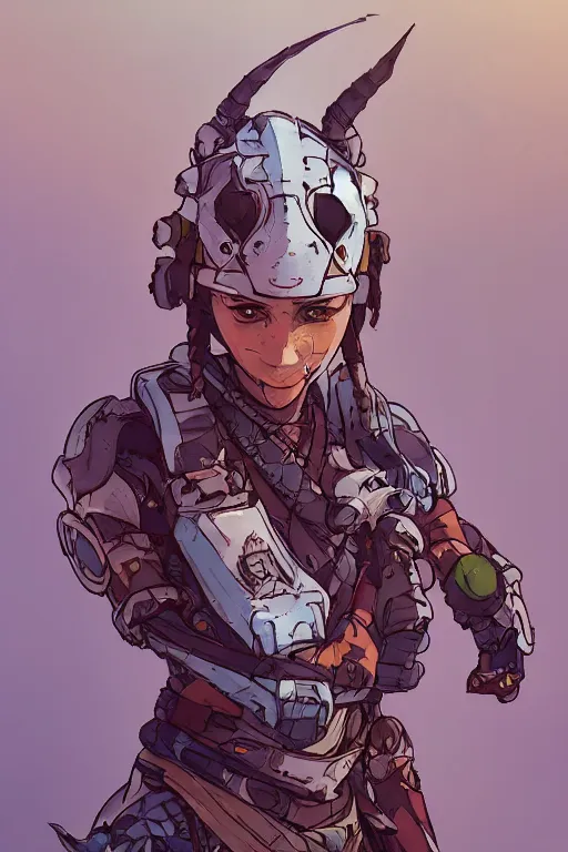 Image similar to combination suit armor aloy horizon forbidden west horizon zero dawn robot ninja mask helmet backpack tribal, art gta 5 comics, official fanart behance hd artstation by jesper ejsing, by rhads, makoto shinkai and lois van baarle, ilya kuvshinov, ossdraws radiating a glowing aura cgi rtx 2 0 2 2