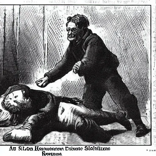 Image similar to a reconstruction of the slotin incident