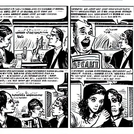 Image similar to robert crumb comic about beta simp cucks