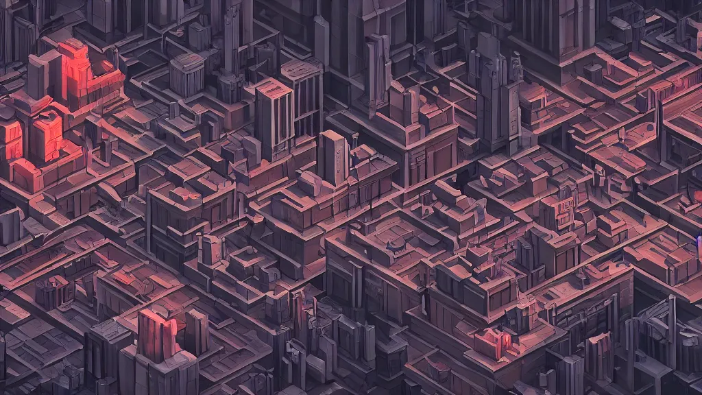 Prompt: isometric cityscape made of human flesh, dark horror fantasy concept art, HD resolution, 4k, extremely intricate
