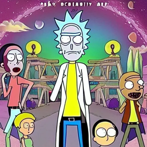 Image similar to rick and morty