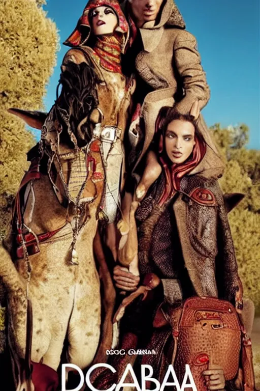 Image similar to dolce & gabbana campaign featuring jar jar binks as a female cowgirl, long eyeslashes, huge juicy lips, big seductive eyes, shot by mario testino, realistic vfx simulation