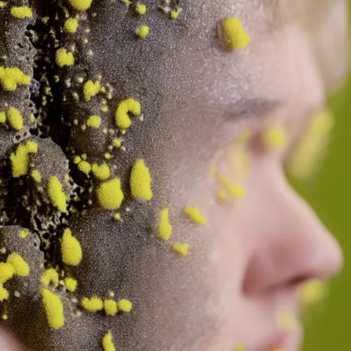 Prompt: st bernard sized slime mould cinematic realistic 3 5 mm 8 k