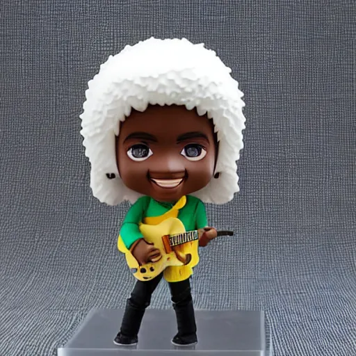 Image similar to jimmy hendrix as nendoroid, kodak film