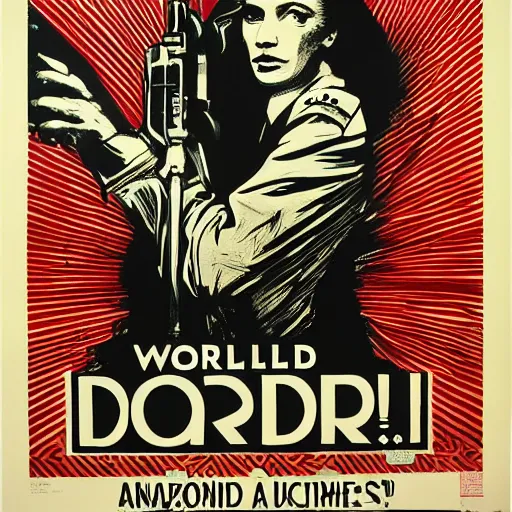 Image similar to World war 2 propaganda poster by Shepard Fairey, highly detailed and intricate, screen printing poster, 8k