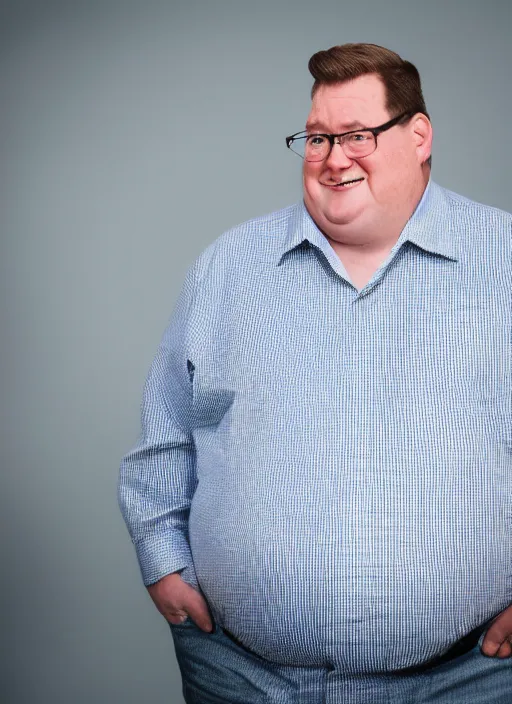 Prompt: portrait photo still of real life peter griffin, 8 k, 8 5 mm, f. 1 4