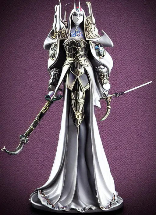 Image similar to 80mm, resin detailed model figure of Alchemy Imperial Princess knight gothic silver