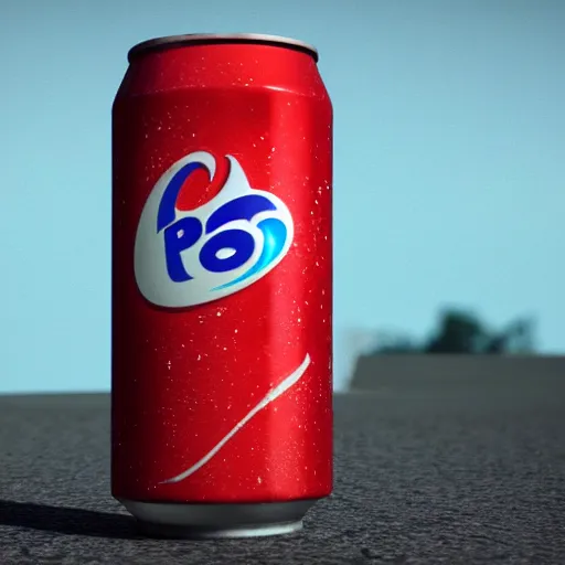 Prompt: pepsi can melting, octane 3 d render, vhs footage, low quality