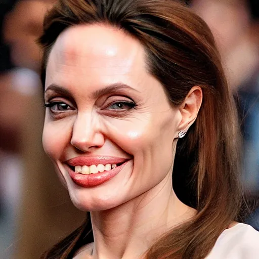 Image similar to angelina jolie starring as an orange