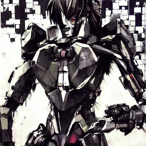 Image similar to Obunga, anime art, Yoji Shinkawa