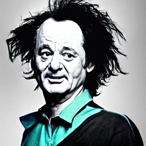 Image similar to bill murray as edward scissorhands