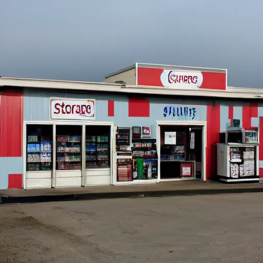 Image similar to convenience store in the middle of nowhere