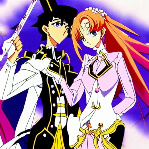 Image similar to utena tenjou anime