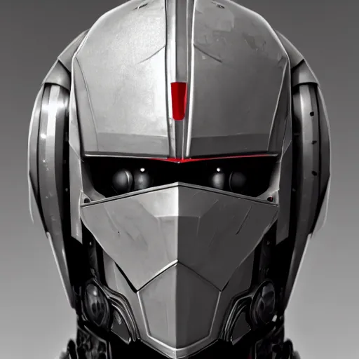 Image similar to A knight in cybernetic mecha armor, bust portrait, art by Eugenia firs ArtStation, Octane render, intricate detail, smooth, sharp focus,