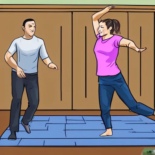 Image similar to wikihow tutorial on how to levitate