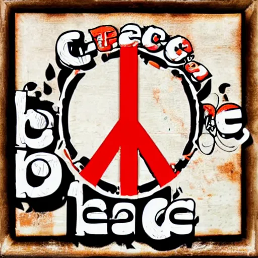 Prompt: peace and love