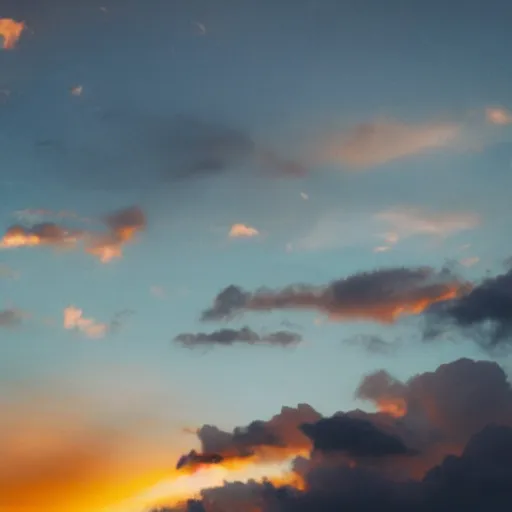 Image similar to photo of sunset clouds look like shape of virgin mary face