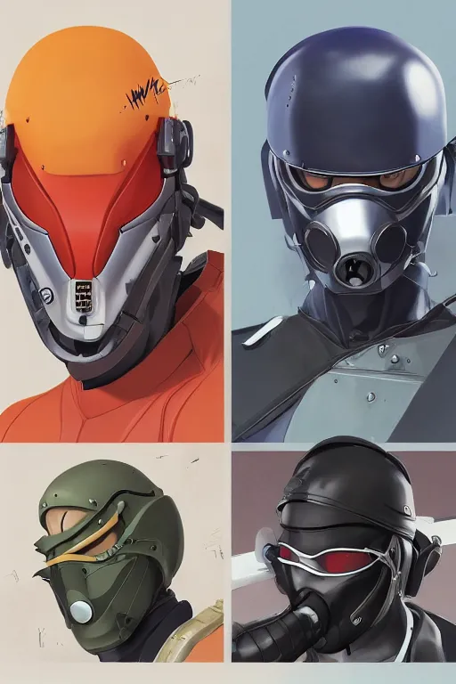 Image similar to robot ninja mask helmet metal gear solid training suit swat commando, aesthetic octane render, 8 k hd resolution, by ilya kuvshinov and cushart krentz and gilleard james, by carl warner and jim woodring, trending on artstation : 1. 5, sweet joy harmony color scheme