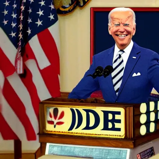 Prompt: joe biden in the style of pokemon