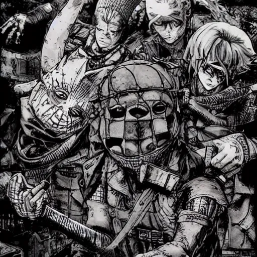 Prompt: dorohedoro