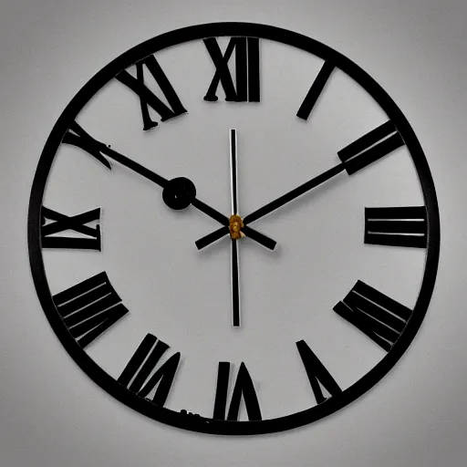 Image similar to clock with 5 hands