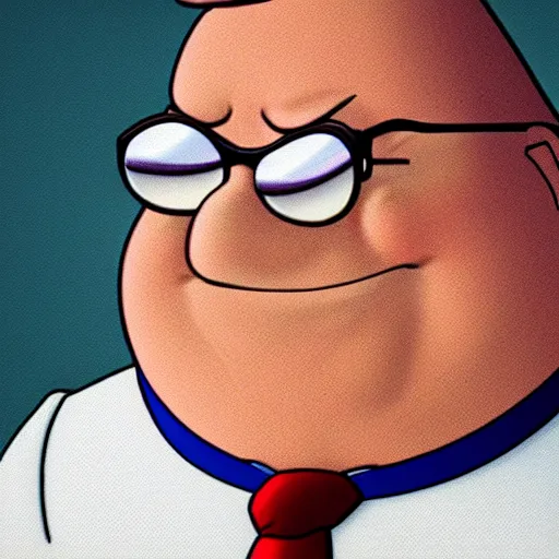 Image similar to photo of peter griffin, photorealistic,