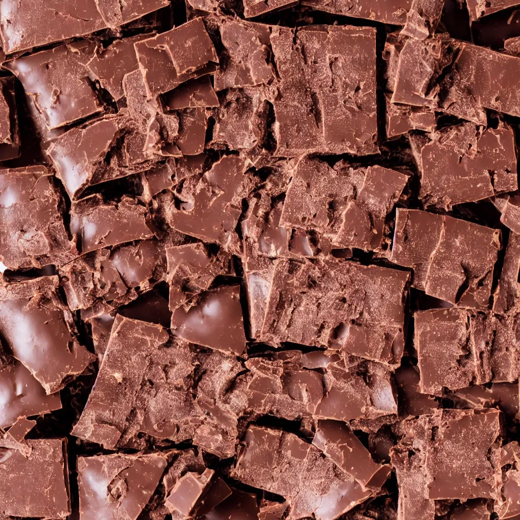 Prompt: close up view of a bar of chocolate on top of a wooden table, 8k, photorealistic, proper shading