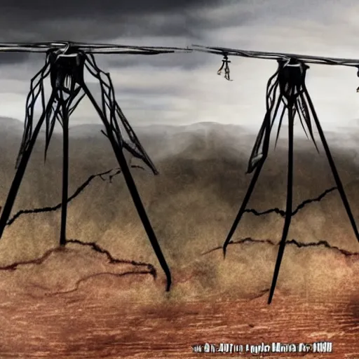 Image similar to war of the worlds tripod