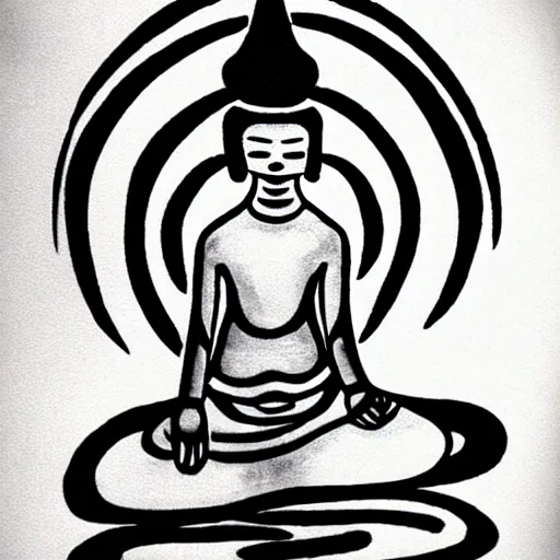 Image similar to zen ink