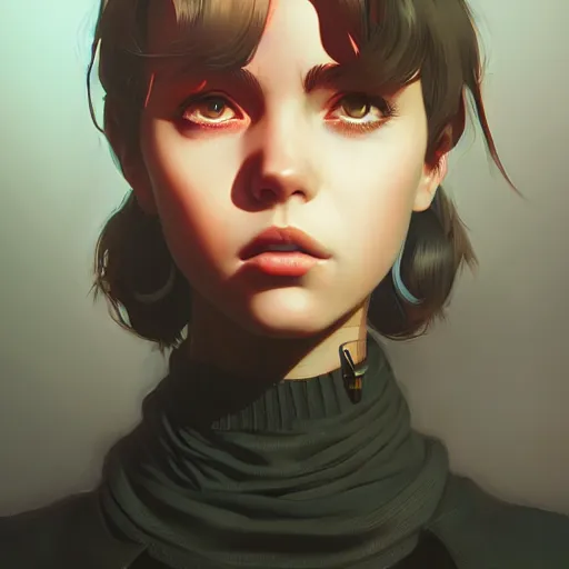 Image similar to a portrait of a beautiful apocalyptic survivor, art by ilya kuvshinov and wlop and artgerm and josan gonzalez, digital art, highly detailed, intricate, sharp focus, trending on artstation hq, deviantart, pinterest, unreal engine 5, 4 k uhd image