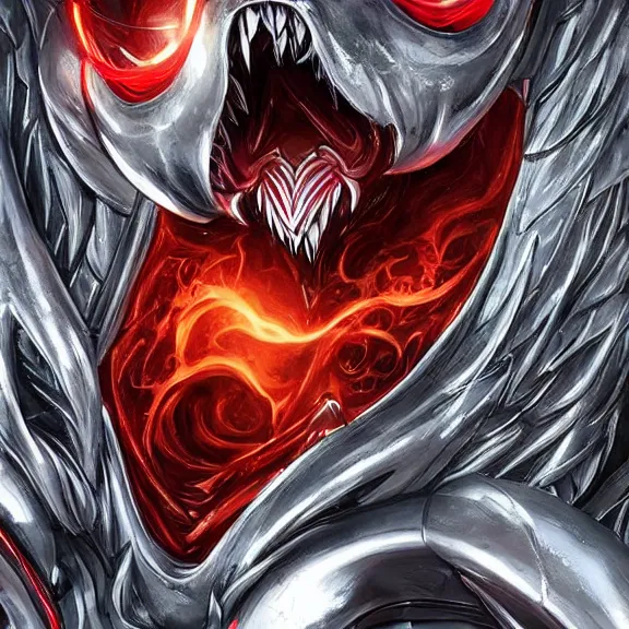 Image similar to detailed maw shot of a gigantic goddess elegant beautiful stunning anthropomorphic hot robot mecha female dragon, swallowing humans no issue , with sleek silver metal armor and cat ears, OLED visor over eyes, the human disappearing into the maw , food pov, prey pov, micro pov, vore, digital art, mawshot, dragon vore, dragon maw, furry art, high quality, 8k 3D realistic, macro art, micro art, Furaffinity, Deviantart, Eka's Portal, G6