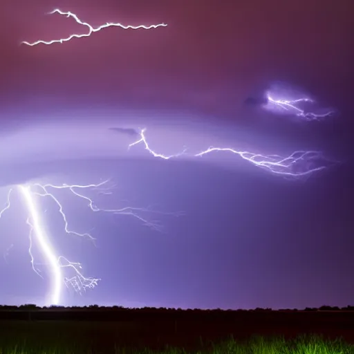 Image similar to futuristic flying car emerging from a circle of lightning in the sky, thunderstorm at night, 28mm dramatic photo