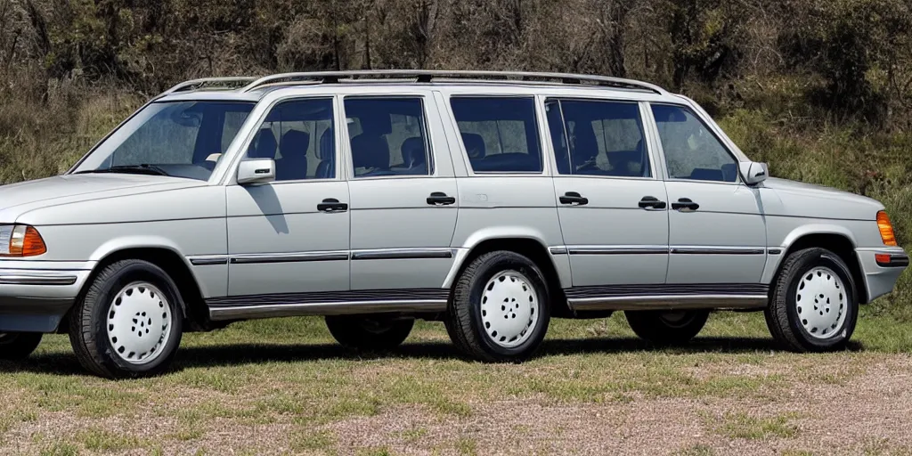 Prompt: 1990s Mercedes GLS